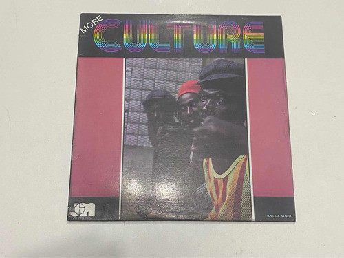 Lp Reggae- Culture ( More, Importado ) 0