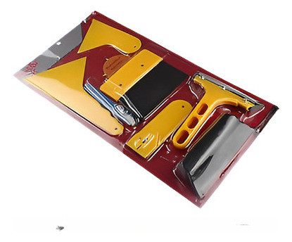 7pcs/set Auto Ventana Película Wrap Herramientas Kit Lujo Co 0