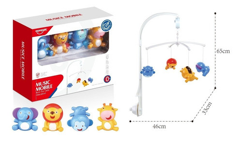 Movil Musical Cunero Bebe Musical Giratorio 0