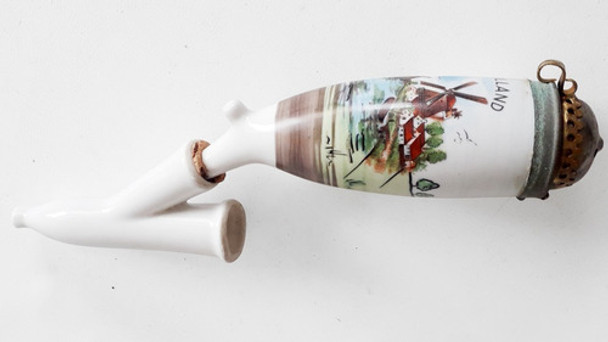 Pipa Holandesa Tirolesa 20 Cm Sólo Lo De Las Fotos - Cp 0