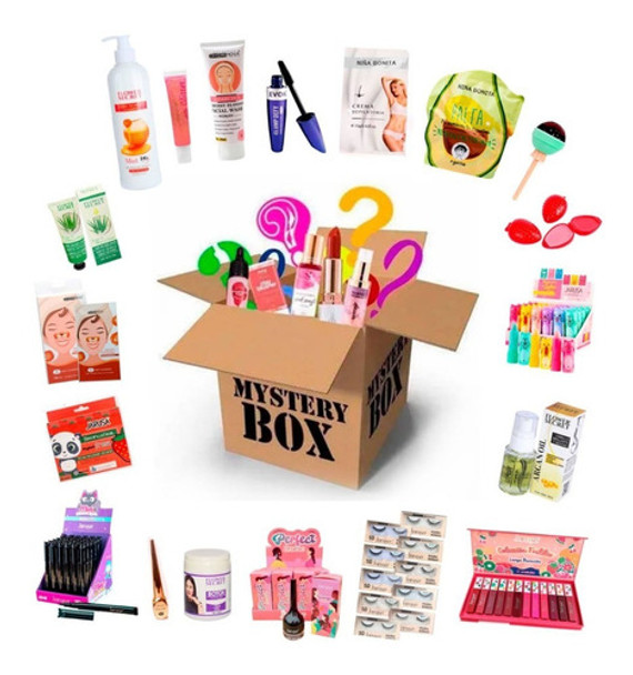 Cajas Misteriosas Sorpresa Temática Maquillaje  Cosméticos 0