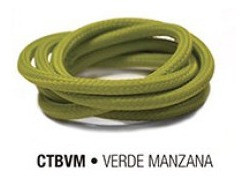 Cable Textil Decorativo Trefilight X Metro Verde Manzana 0