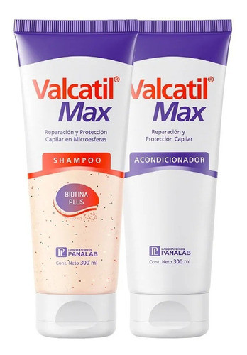 Combo Valcatil Max Shampoo 300ml + Acondicionador 300ml 0