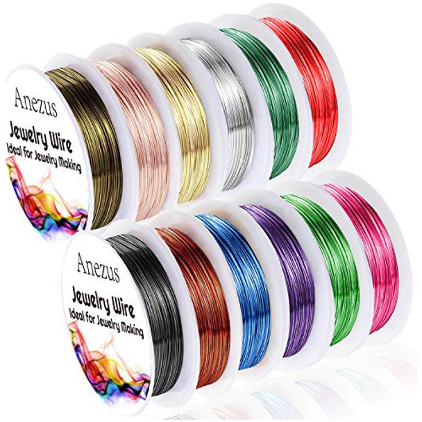 Alambre De Cobre P/joyeria Artesanal Gaug26 0.4mm12u Multico 0