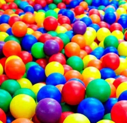 Pelotitas 10 Plásticas Colores 0
