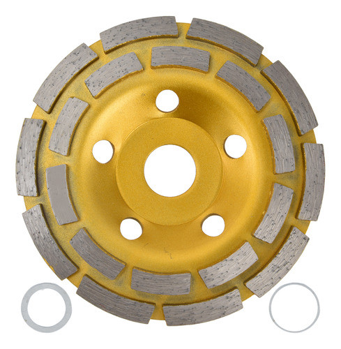 Copo De Rebolo De 125 Mm Rodas De Concreto De Duas Fileiras 0