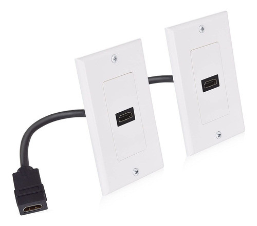 Placa De Pared Hdmi Cable Matters 2-pack 0