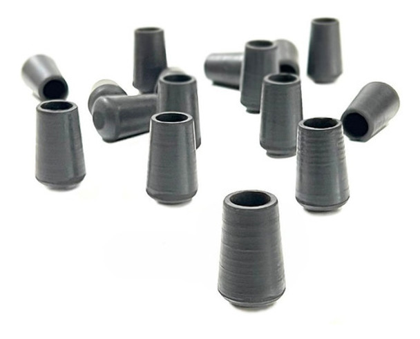 Regatones De Goma De 12mm Pack X 100 Unidades 0