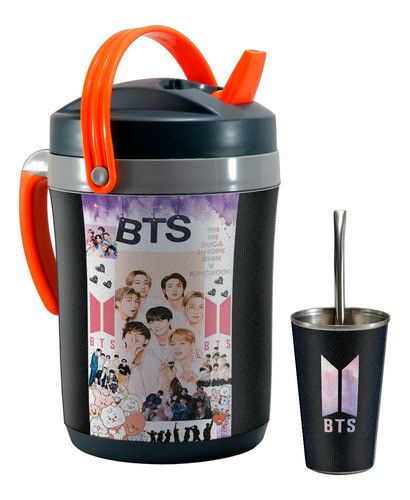 Set Terere Termo Vaso Bombilla, Bts 0