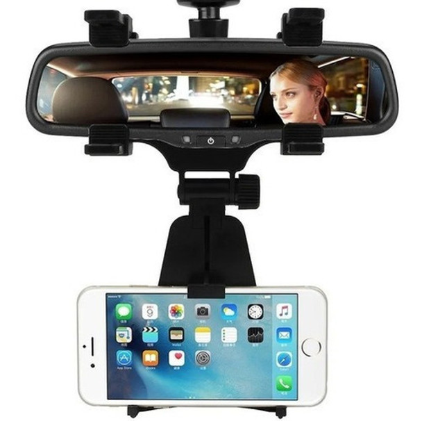 Soporte Para Espejo Retrovisor Del Auto Celular Universal 0