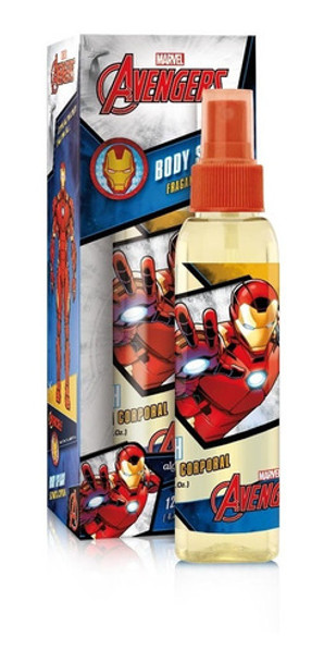 Caja X24 Avengers Iron Man Colonia 125ml Algabo 0