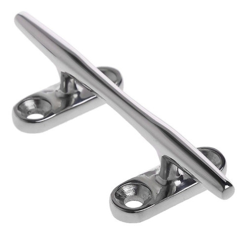 Amarra Cabo Cunho Aço Inox 6 Polegadas 15 Cm Barco Lancha Ia 0