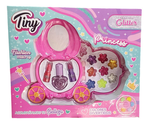 Set De Maquillaje Princess Fashion Make Up Tiny 0