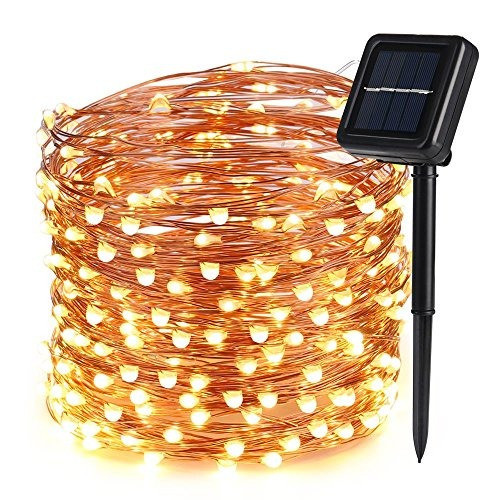 Luces Solares De La Secuencia Del Globo, 66ft 200 Led Imperm 0
