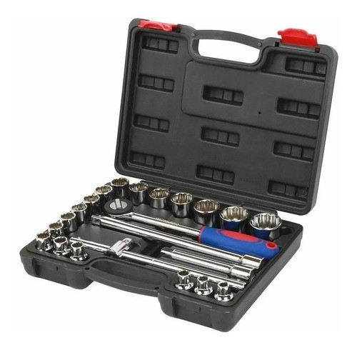 Juego De Bocallaves Tubos 1/2 22pcs Workpro W003080 0