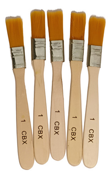Pinceleta Cerda Sintética N°1 Pack X 10 Unidades 0 Pinceleta Cerda Sintética N°1 Pack X 10 Unidades 0