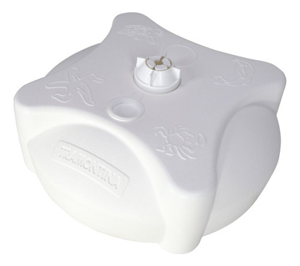 Base Para Guarda-sol Tramontina Basic Polipropileno Branco 0