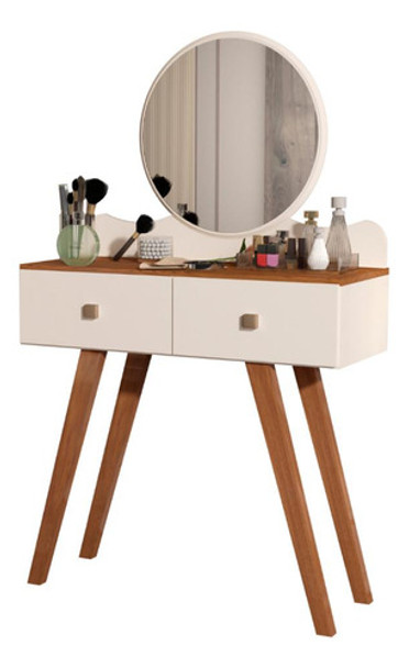 Penteadeira Madeira Condessa 609 Off White Freijo 0 Penteadeira Madeira Condessa 609 Off White Freijo 0