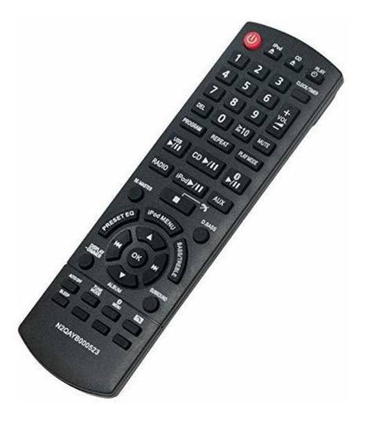 Control Remoto Para Panasonic Stereo System Sc-hc40 0