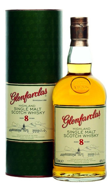 Whisky Glenfarclas 8 Años Highland Single Malt 700ml 40% Abv 0