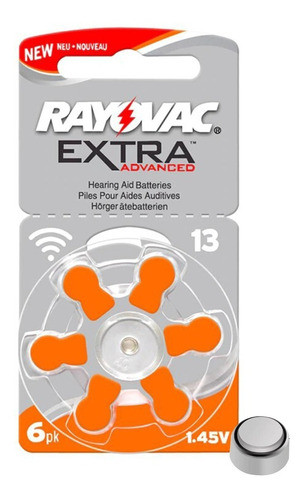 Combo X12 Pila Para Audifono Rayovac Pr48 Ac13 Febo 0