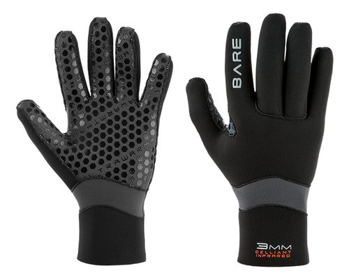 Guantes Desnudos Ultrawarm De 5 Mm (medianos) 0