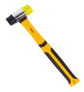 Martillo Doble Cabeza Goma-plastico 35mm-ynter Industrial 0