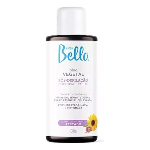 Óleo Vegetal Pós Depilação Corporal 100ml Depil Bella 0