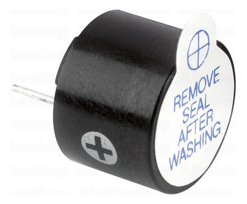 Buzzer 5v Diametro=12mm 85db Chicharra 0