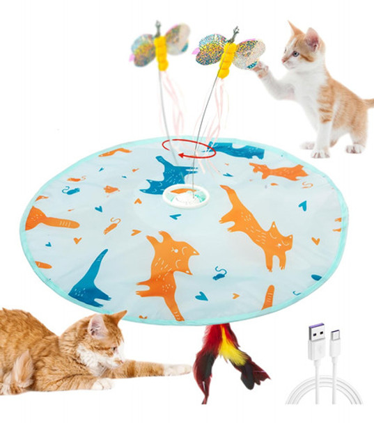 Juguete Interactivo Para Gatos, Activado Por Movimiento, 5 C 0