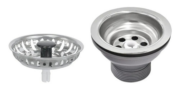 Válvula C/peneira Tramontina Econômica  Cubas/tanques 3 1/2 0 Válvula C/peneira Tramontina Econômica  Cubas/tanques 3 1/2 0