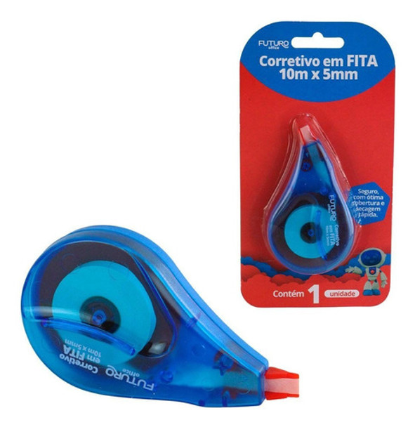 Kit 2 Fitas Corretiva 10 Metros Papelaria Escola 0