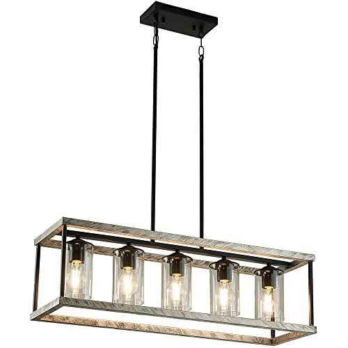 Lámpara Colgante 5 Luces Para Comedor Iluminación 110v 0