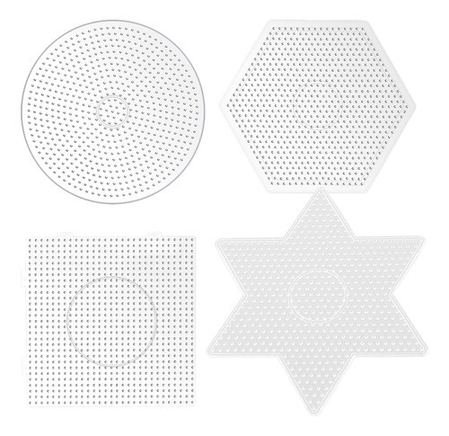 Peg Board, Placa Quadrada De 5 Mm, 4 Peças 0