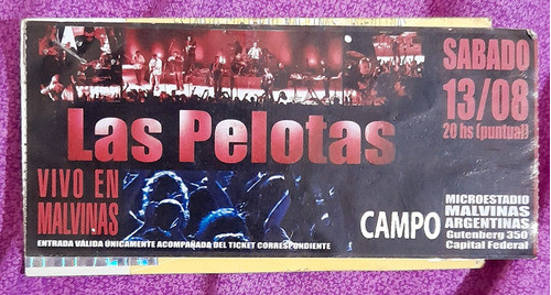 Entrada De Colección Las Pelotas 0