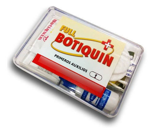 Botiquín Primeros Auxilios Mod 1 - Apto Vtv Estuche Plástico 0