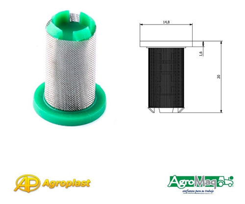 Filtro Malla Calibre 100 Para Boquillas Agroplast 0