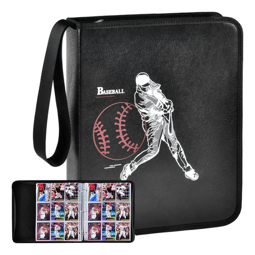 Carpeta Para Tarjetas De Béisbol Compatible Con Topps , 72. 0