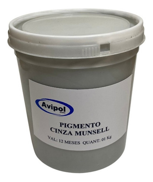 Pigmento Pasta Cinza Munsell 1kg - Avipol 0 Pigmento Pasta Cinza Munsell 1kg - Avipol 0