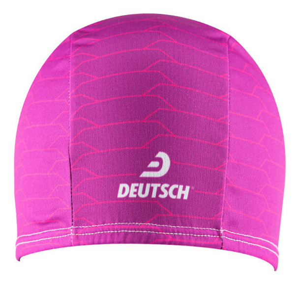 Gorra De Tela Natación Adulto  Deutsch Graph Fucsia 0 Gorra De Tela Natación Adulto  Deutsch Graph Fucsia 0