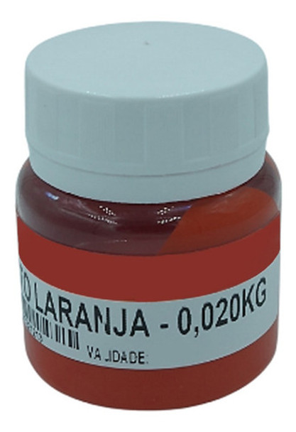 Pigmento Laranja De Fácil Mistura E Homogeneização 20 G 0