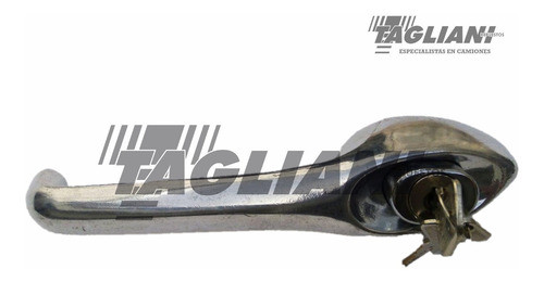 Manija Puerta Izquierda Camion Fiat 673 Con Llave 0