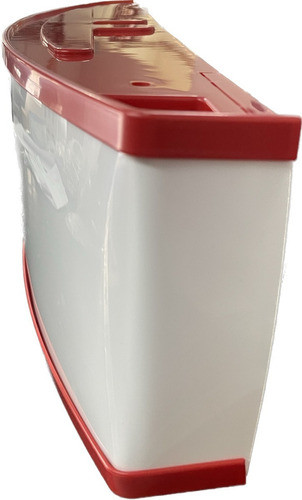 Testeira Expositor Metalfrio Vermelha 68x16 0