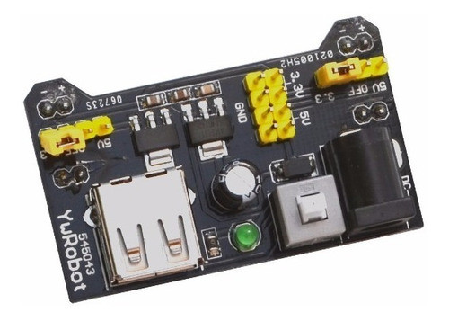 Fuente Para Protoboard Experimental Breadbord Pcbready A0029 0