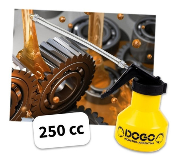 Aceitera Plástica Punta Flexible 250 Cc Punta Bronce Dogo 0