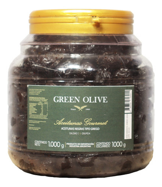 Aceitunas Negras Griegas X 1 Kilo 0 Aceitunas Negras Griegas X 1 Kilo 0