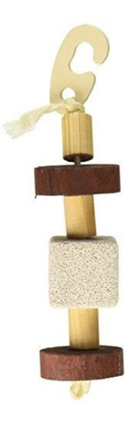 Paquete De 3 Juguetes Colgantes De Madera Pomez Y Natural 0