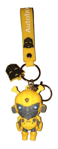 Llavero Importado Goma Transformes Bumblebee Autobot Calidad 0