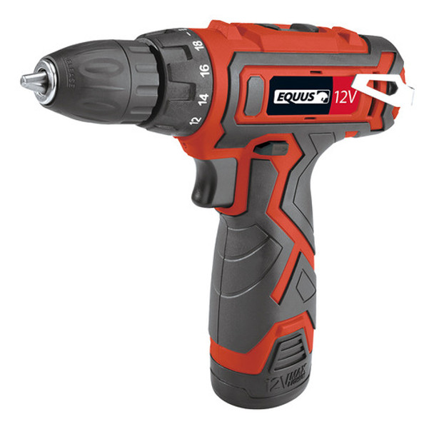 Taladro Atornillador Inalambrico 12v 1 Bateria Litio Equus 0