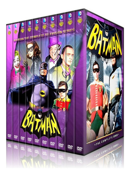 Batman 1966 (adam West) - Serie Completa + Pelicula Dvd 0